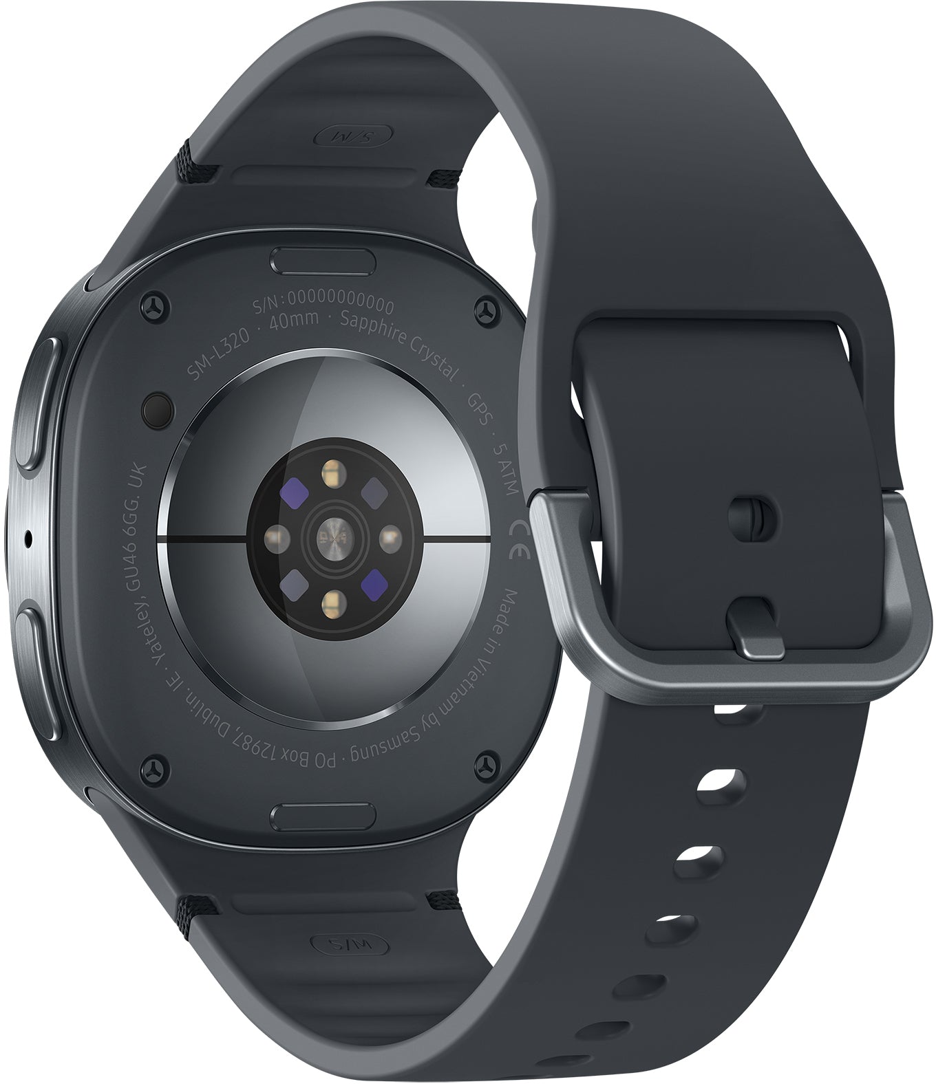 Pametni sat Samsung Galaxy Watch8, 40mm, LTE, Crna, Obnovljeno SM-L325FDAAEUE