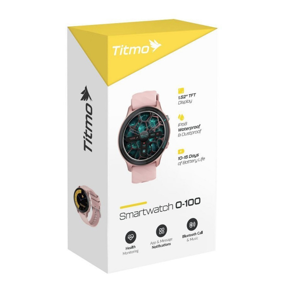 Pametni sat Titmo O-100 Call, Roza