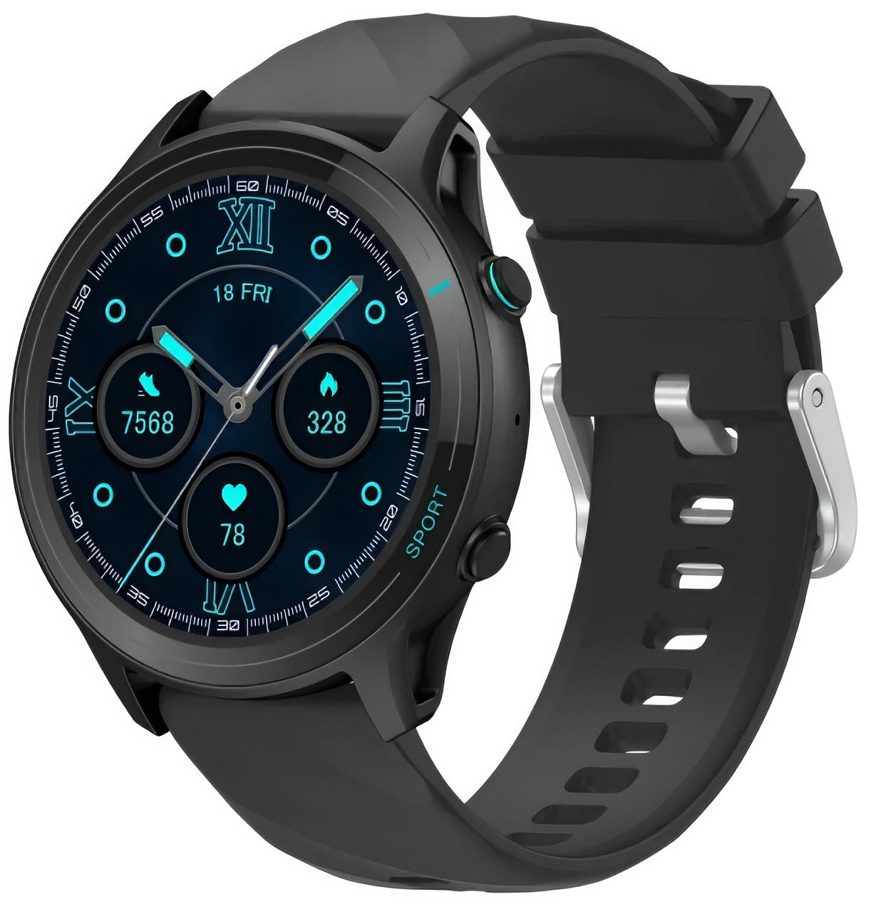 Pametni sat Titmo O-100 Call, Crni