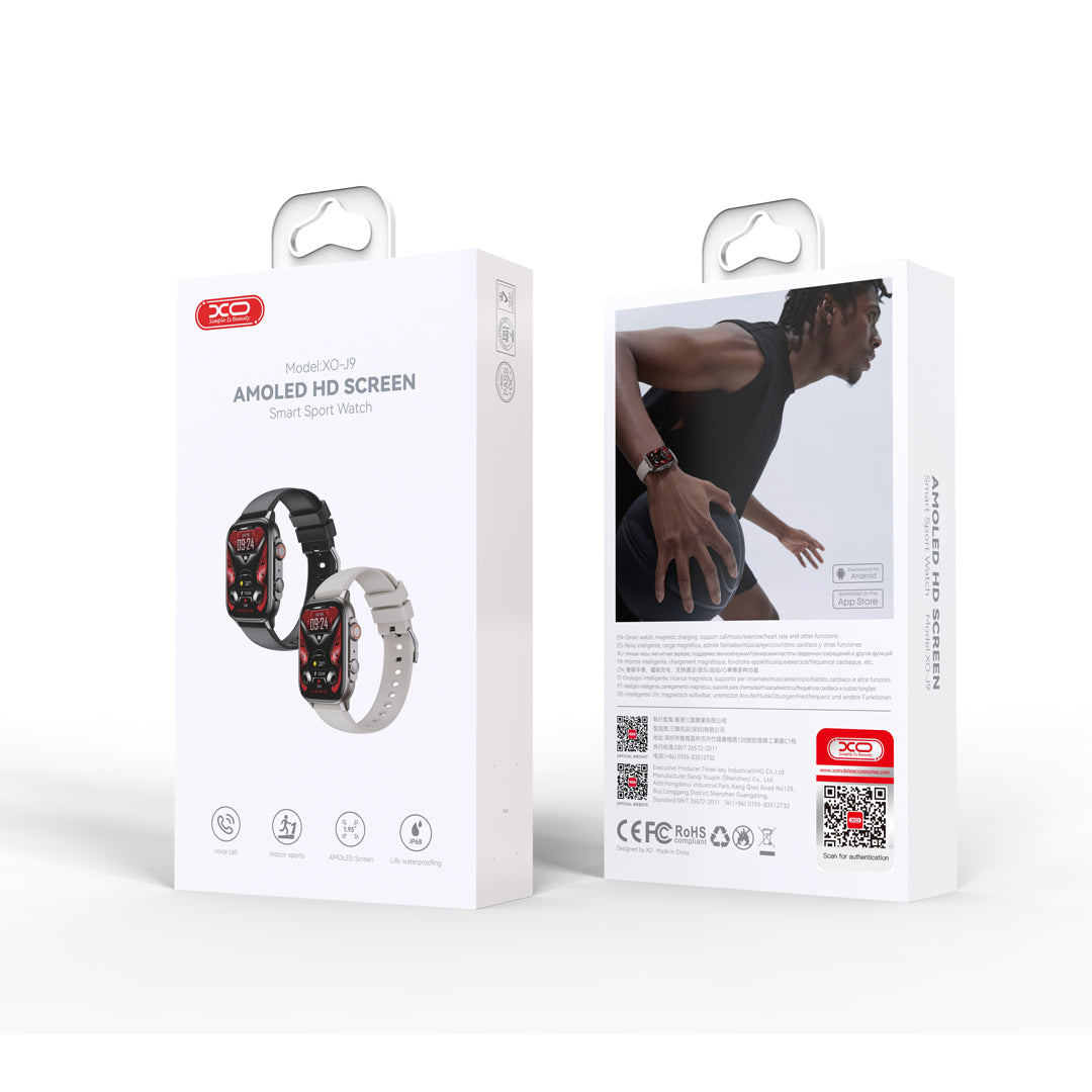 Smartwatch XO Design J9, Crni