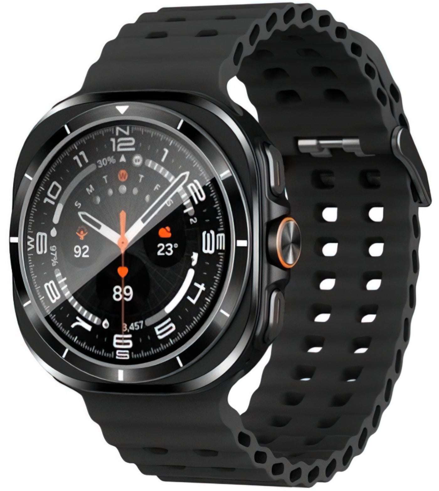 Pametni sat XO Design Ultra, Crni
