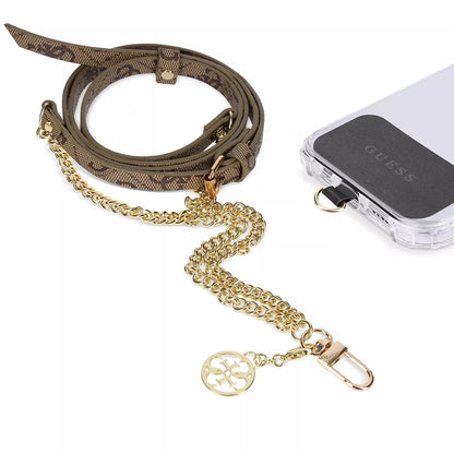 Lanac za telefon Guess 4G Chain CBDY, Smeđa