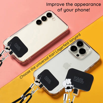 Telefonski kabel Karl Lagerfeld Choupette, Sivi