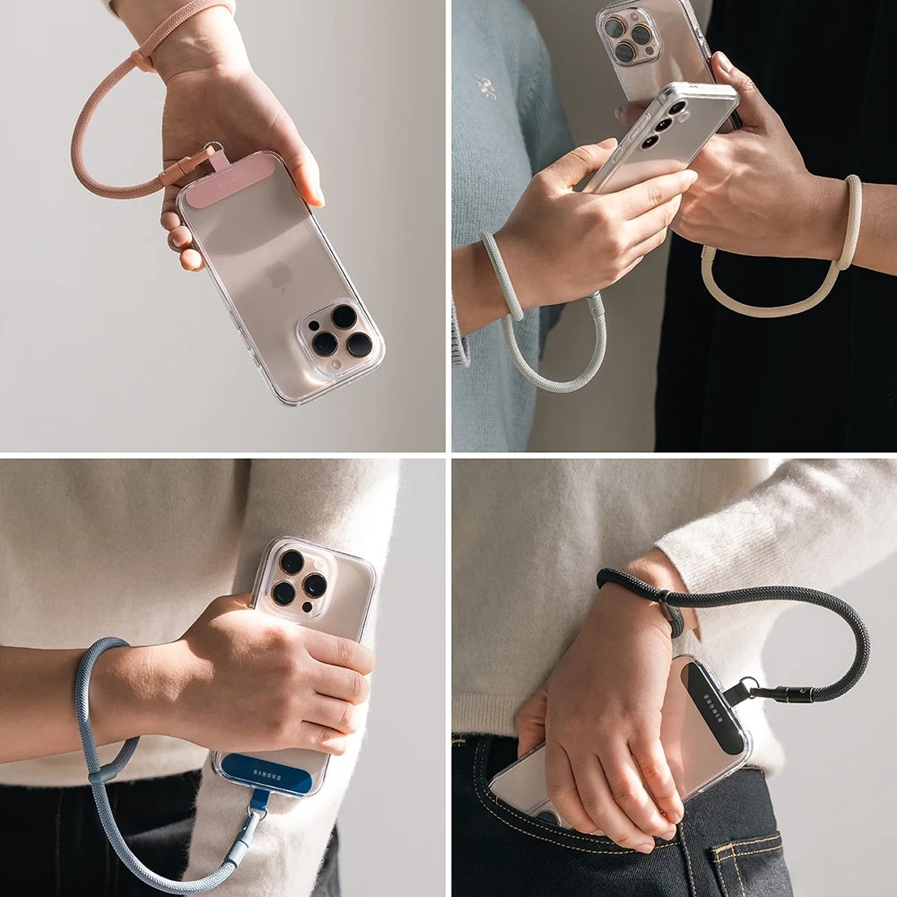 Telefonski lanac Ringke Link Flow P-Type, Srebrni