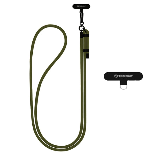 Uže za telefon Techsuit RCS1-06, Zelena