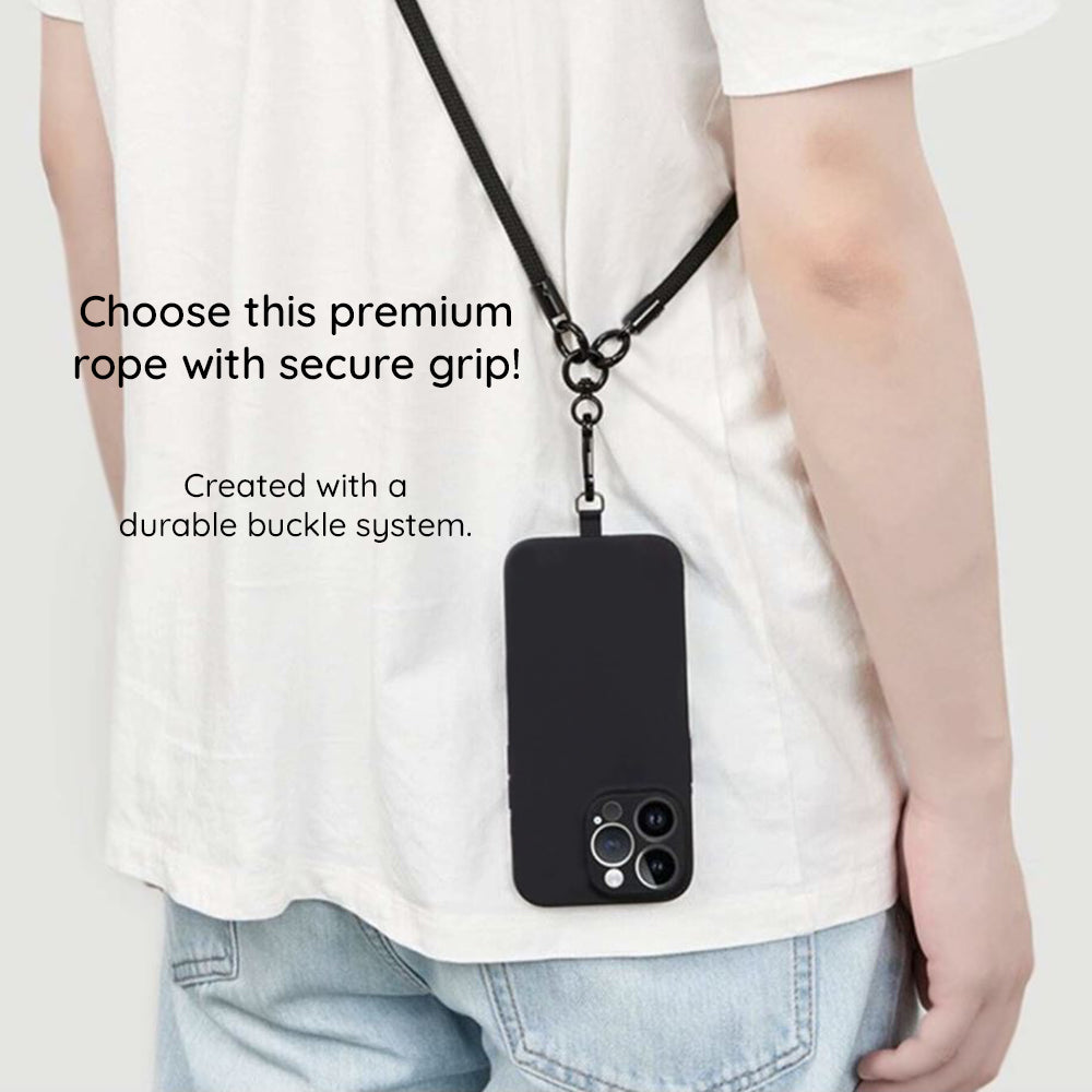 Uže za telefon Techsuit RCS1-07, Tamno siva