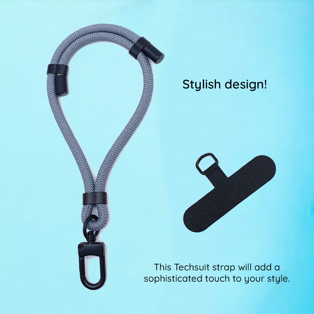 Uže za telefon Techsuit RWS1-21-23, Svijetlosiva