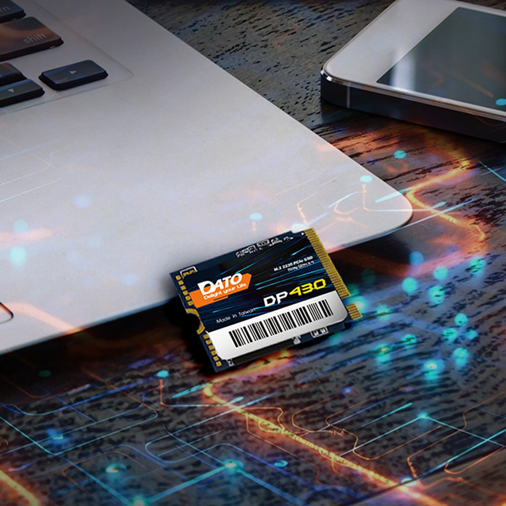 Solid State Drive (SSD) Dato DP430, NVME M.2 2230, PCIE Gen4x4, 1TB, Crni DP430SSD-1TB