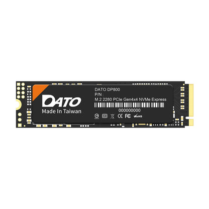 Solid State Drive (SSD) Dato DP800, NVME M.2 2280, PCIe, 512GB, Crni DP800SSD-512GB