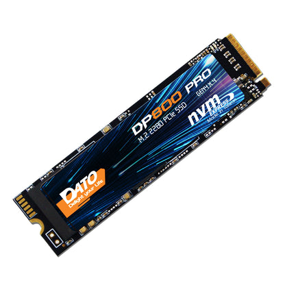 Solid State Drive (SSD) Dato DP800 Pro, NVME M.2 2280, PCIe, 4TB, Crni DP800PSSD-4TB