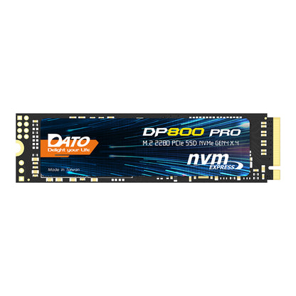 Solid State Drive (SSD) Dato DP800 Pro, NVME M.2 2280, PCIe, 4TB, Crni DP800PSSD-4TB