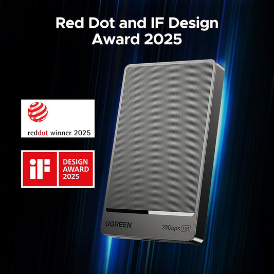 Solid State Drive (SSD vanjski) UGREEN 35270, 1TB, Sivi