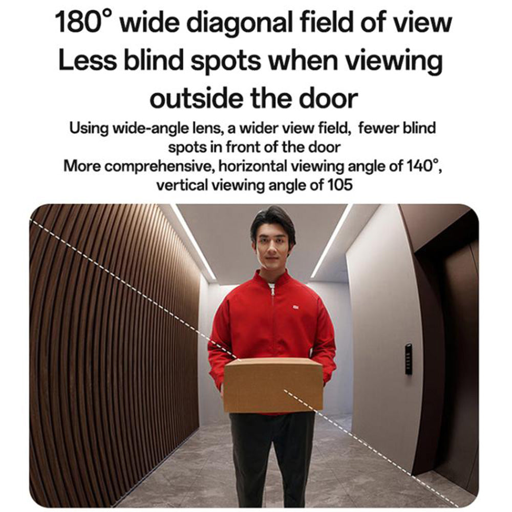 Zvono Yesido KM27, Wi-Fi, 2K, Bijelo