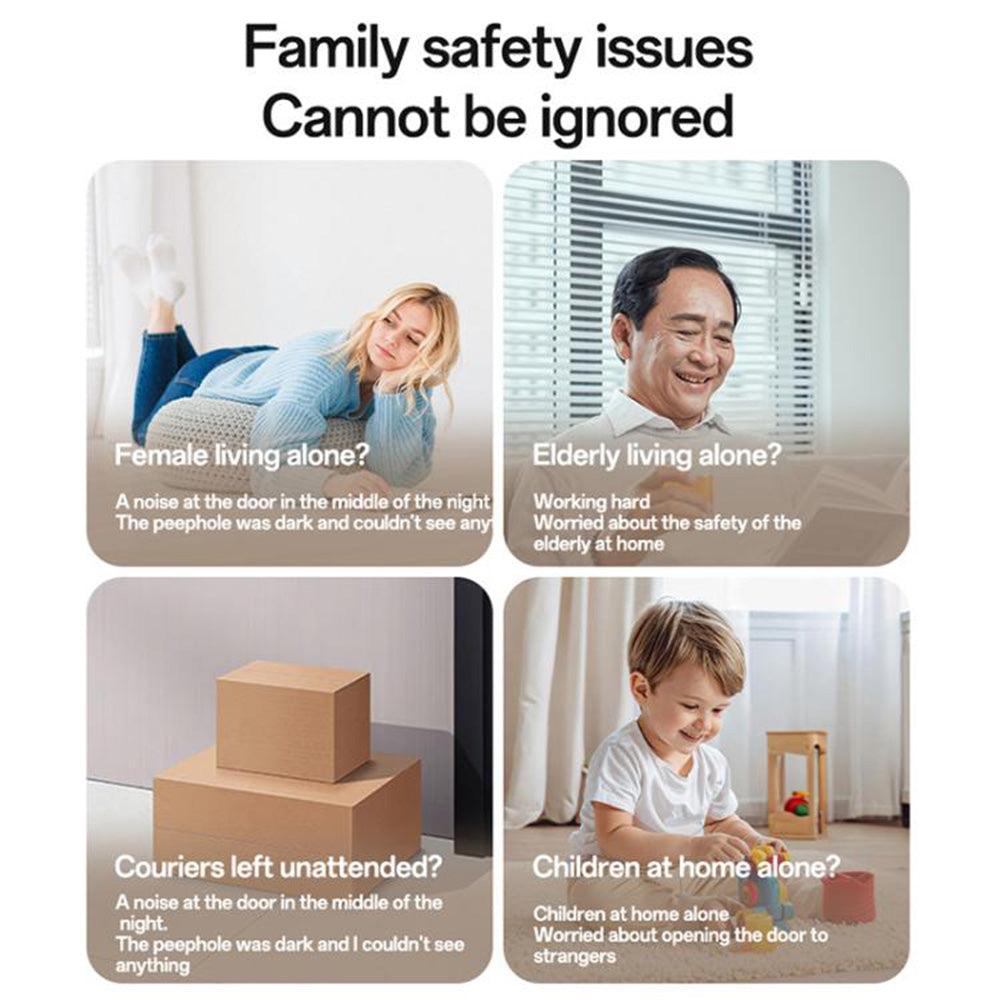 Zvono Yesido KM27, Wi-Fi, 2K, Bijelo