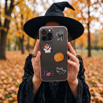 OEM 3D naljepnice Boo za masku za mobitel / tablet, set od 5 komada, višebojne