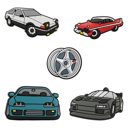 3D naljepnica OEM Fast Cars za masku telefona / tableta, set od 5 komada, višebojno
