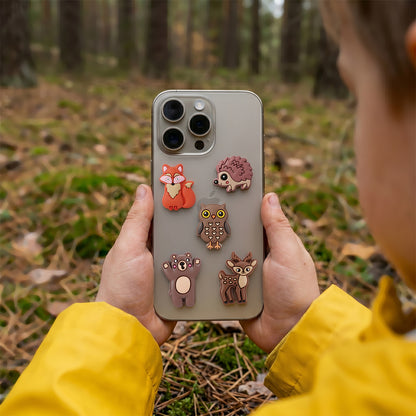 3D naljepnica OEM Forest za masku telefona / tableta, set od 5 komada, višebojno
