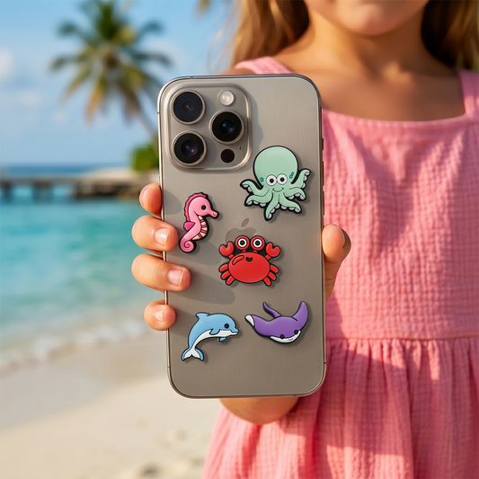 3D naljepnica OEM Ocean za masku telefona / tableta, set od 5 komada, višebojno