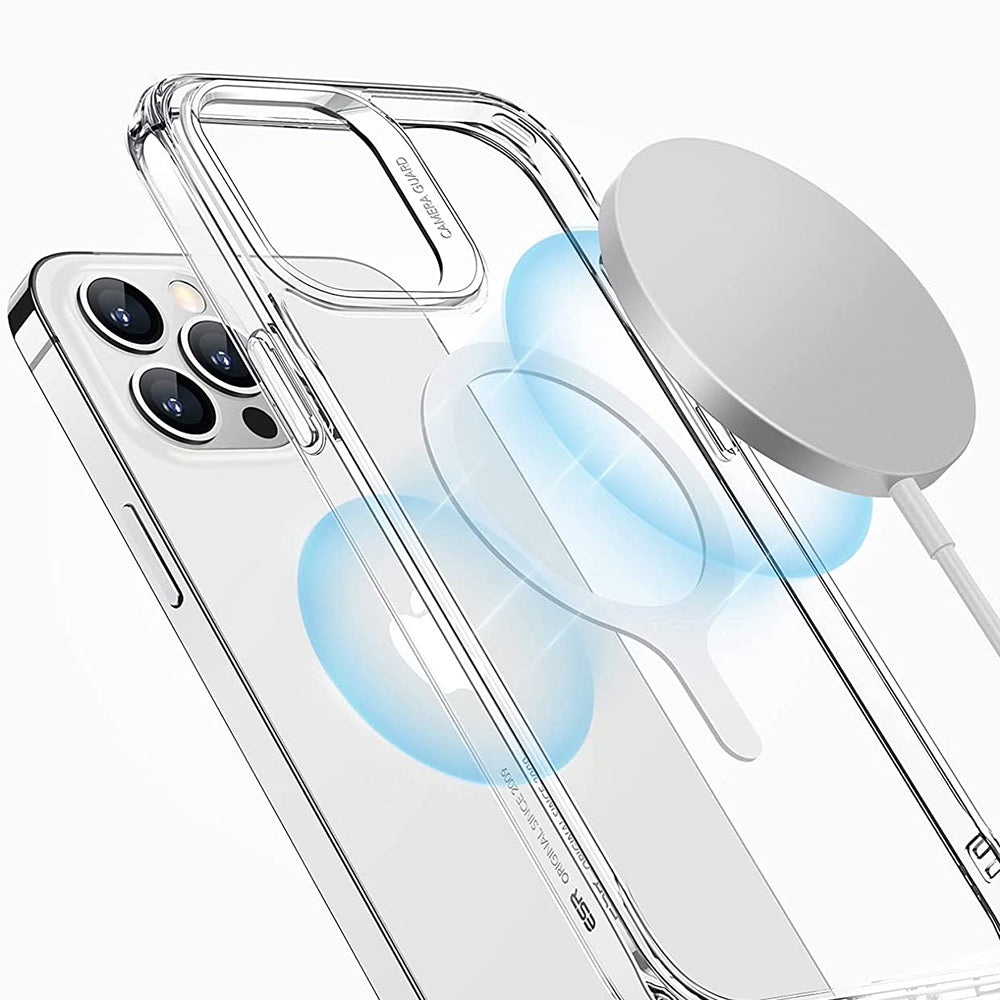 Metalna naljepnica ESR HaloLock, Set od 2 komada, Bijela