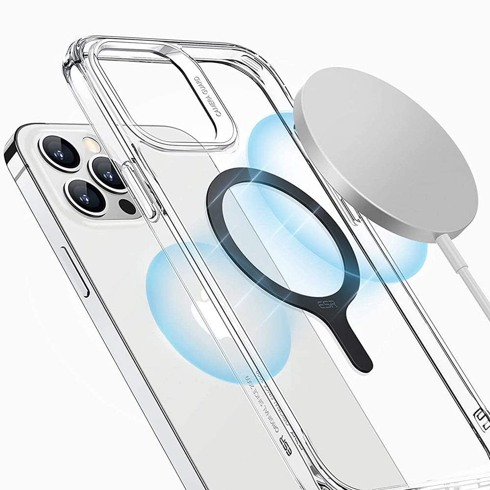 Metalna naljepnica ESR HaloLock, Set od 2 komada, Crna