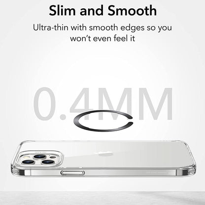 Metalna naljepnica ESR HaloLock, Set 2 komada, Crno Srebrna