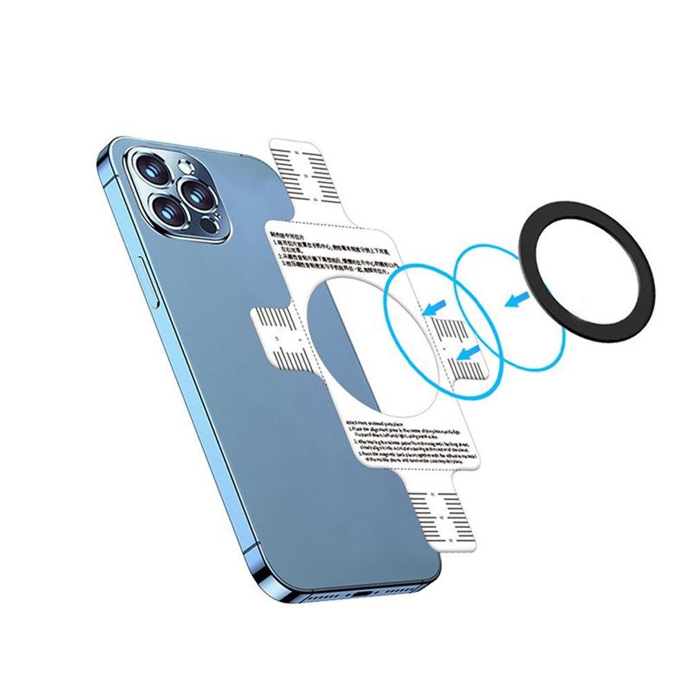 Metalna naljepnica McDodo PC-1620, Crna