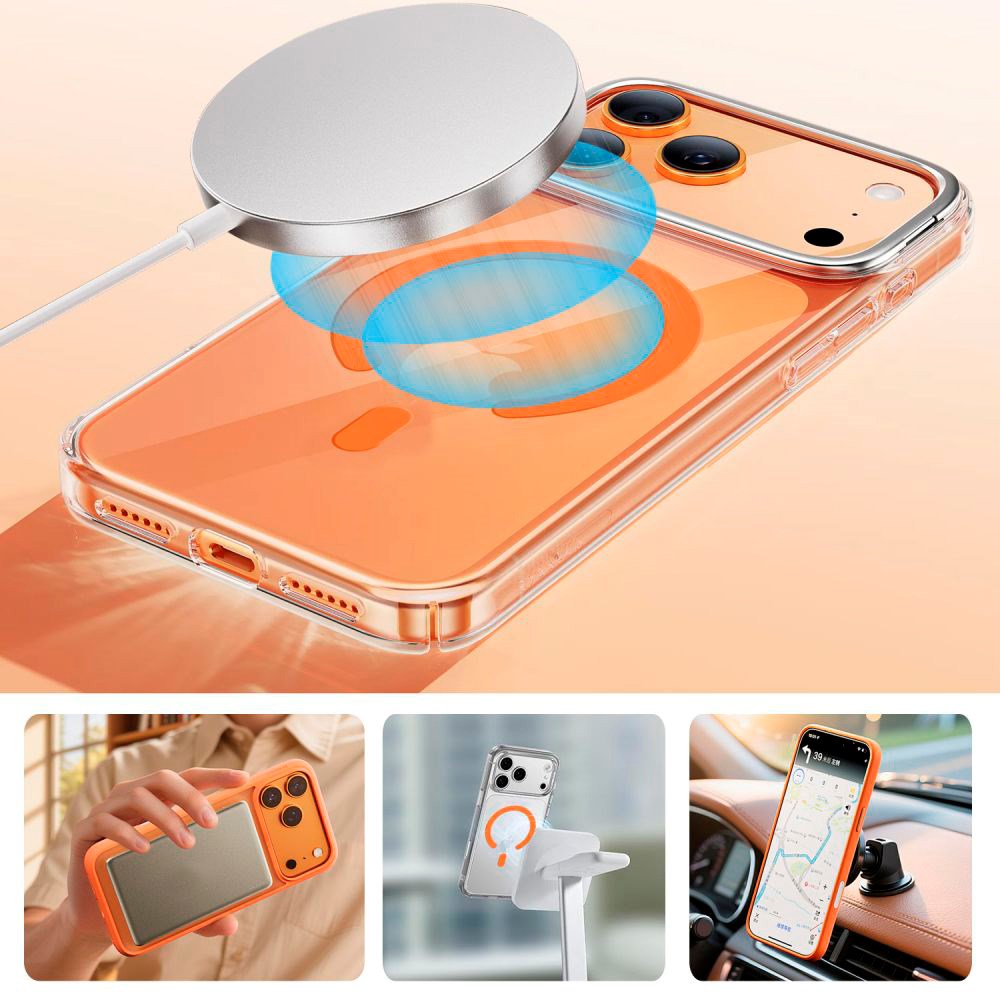 Metalna naljepnica Tech-Protect MMP-200, Univerzalna, Narančasta