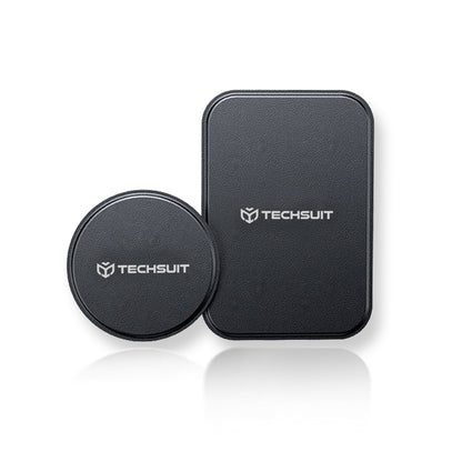 Sticker Metalic Techsuit MP02 2in1, Crni