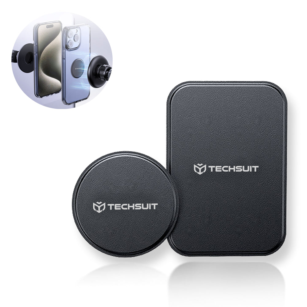 Sticker Metalic Techsuit MP02 2in1, Crni