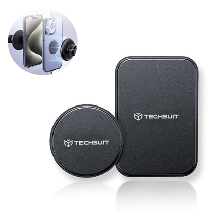 Sticker Metalic Techsuit MP02 2in1, Crni