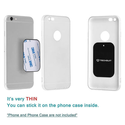 Sticker Metalic Techsuit MP04 4in1, Crni