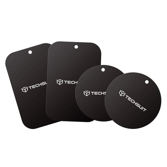 Sticker Metalic Techsuit MP04 4in1, Crni