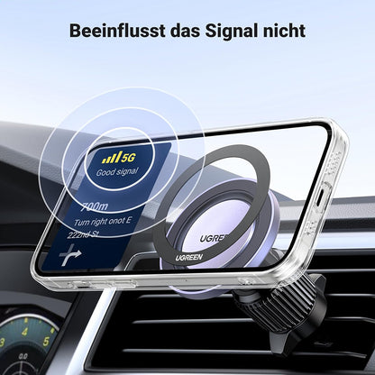 Metalna naljepnica UGREEN LP428 (25766), Set 2 komada, Crna