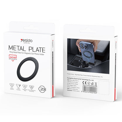 Sticker Metalic Yesido C208, Crni