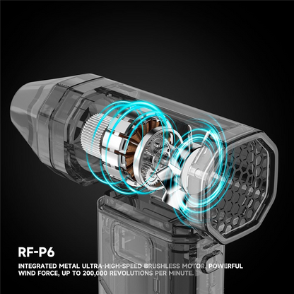 Puhalo zraka RF4 RF-P6, Crna