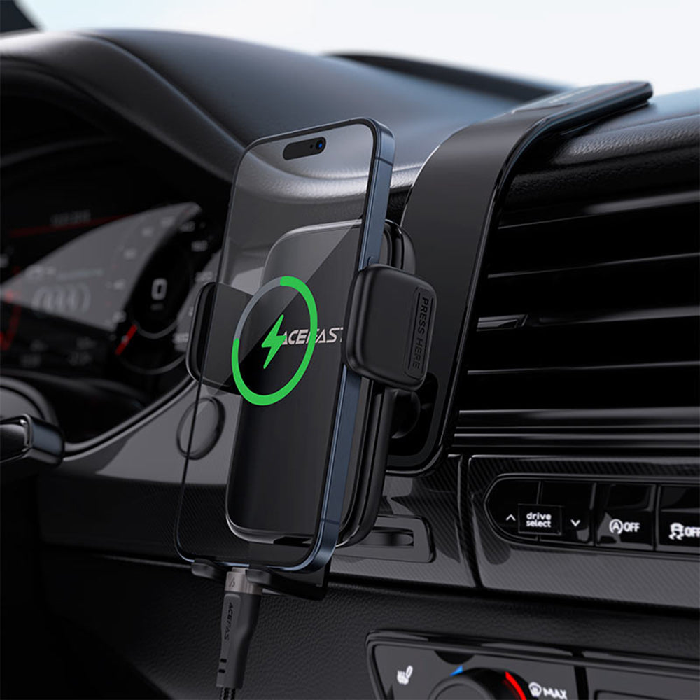 Auto nosač Acefast D28, 4.5inch - 6.7inch, Crni