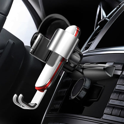 Auto nosač Baseus Metal Age Gravity, Univerzalan, Srebrni SUYL-J0S