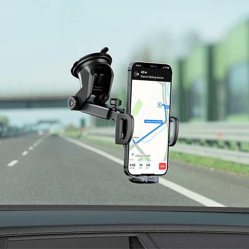 Auto nosač Borofone BH53 Windy, 4.5inch - 6.7inch, Crni