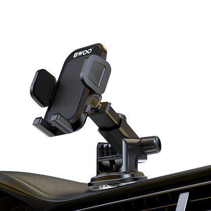 Auto držač BWOO BO-ZJ125, 4.7inch - 6.7inch, Crna