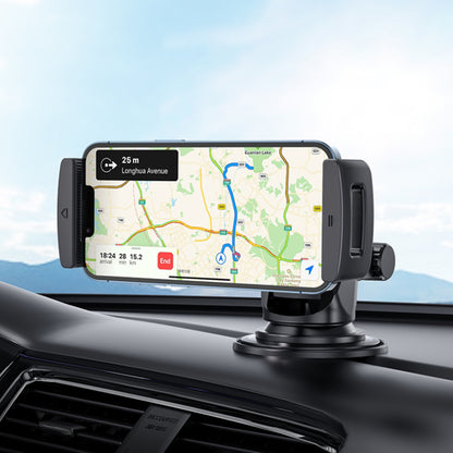 Auto nosač HOCO CA120 za telefon / tablet, 4.7 inča - 10.5 inča, crni