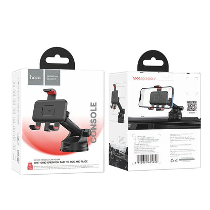 Auto nosač HOCO H22, 4.7inch - 7inch, Crni