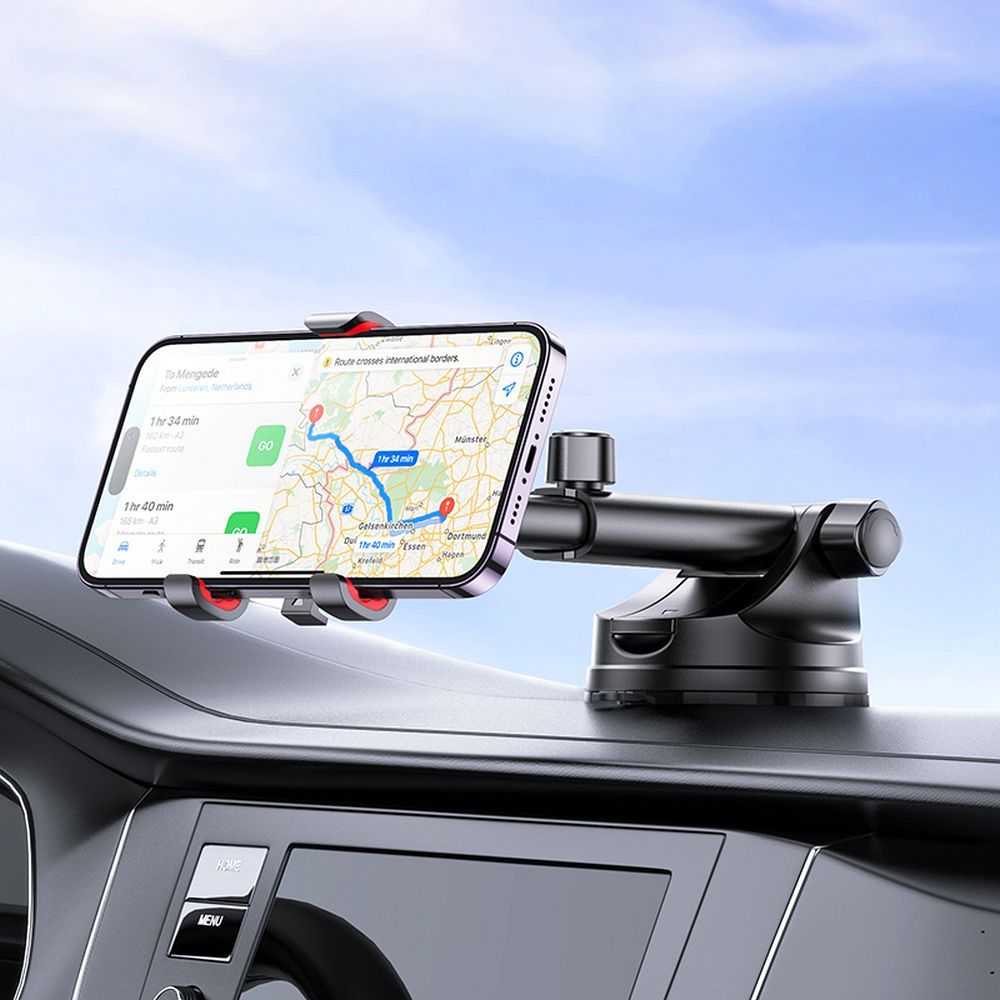 Auto nosač HOCO H22, 4.7inch - 7inch, Crni