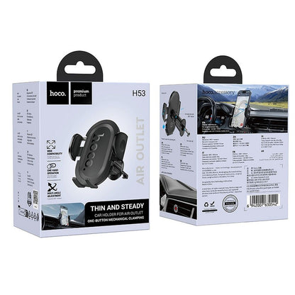 Auto nosač HOCO H53, Univerzalan, Crni