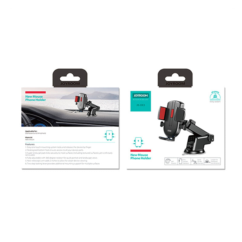 Auto nosač Joyroom JR-OK3, 4inch - 6.7inch, Crni