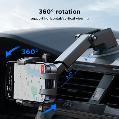 Auto nosač Joyroom JR-OK6 Dash 2, 4.7inch - 6.8inch, Crna
