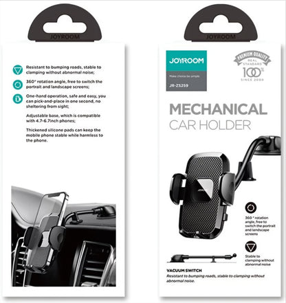 Auto nosač Joyroom JR-ZS259 Dash, 4.7inch - 6.9inch, Crni
