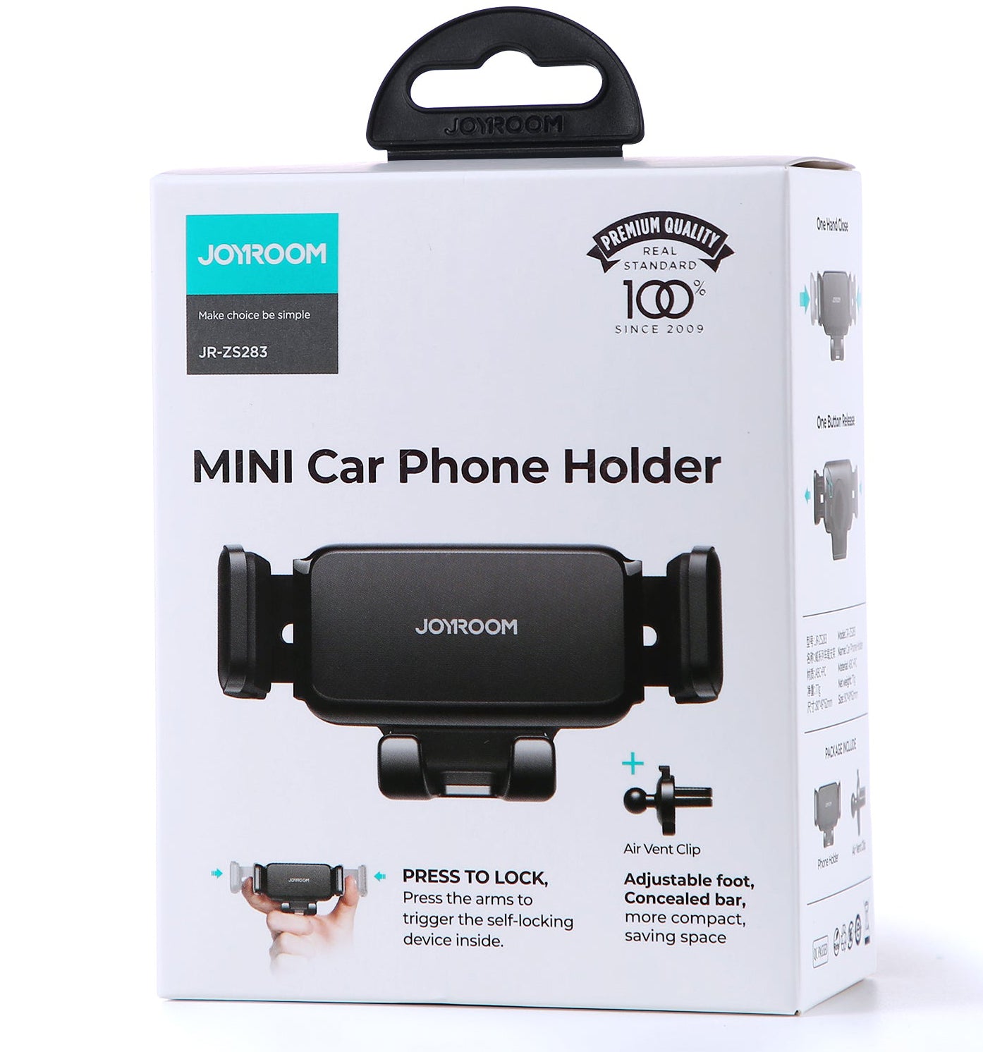 Auto nosač Joyroom JR-ZS283, 4inch - 7inch, Crni