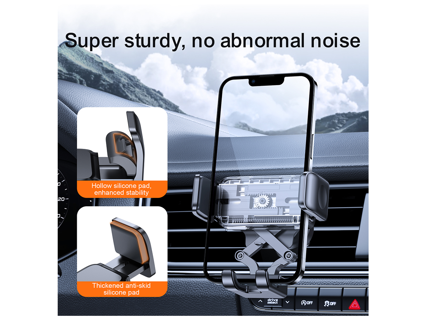 Auto nosač Joyroom JR-ZS283 Vent, 4.7inch - 6.7inch, Crni