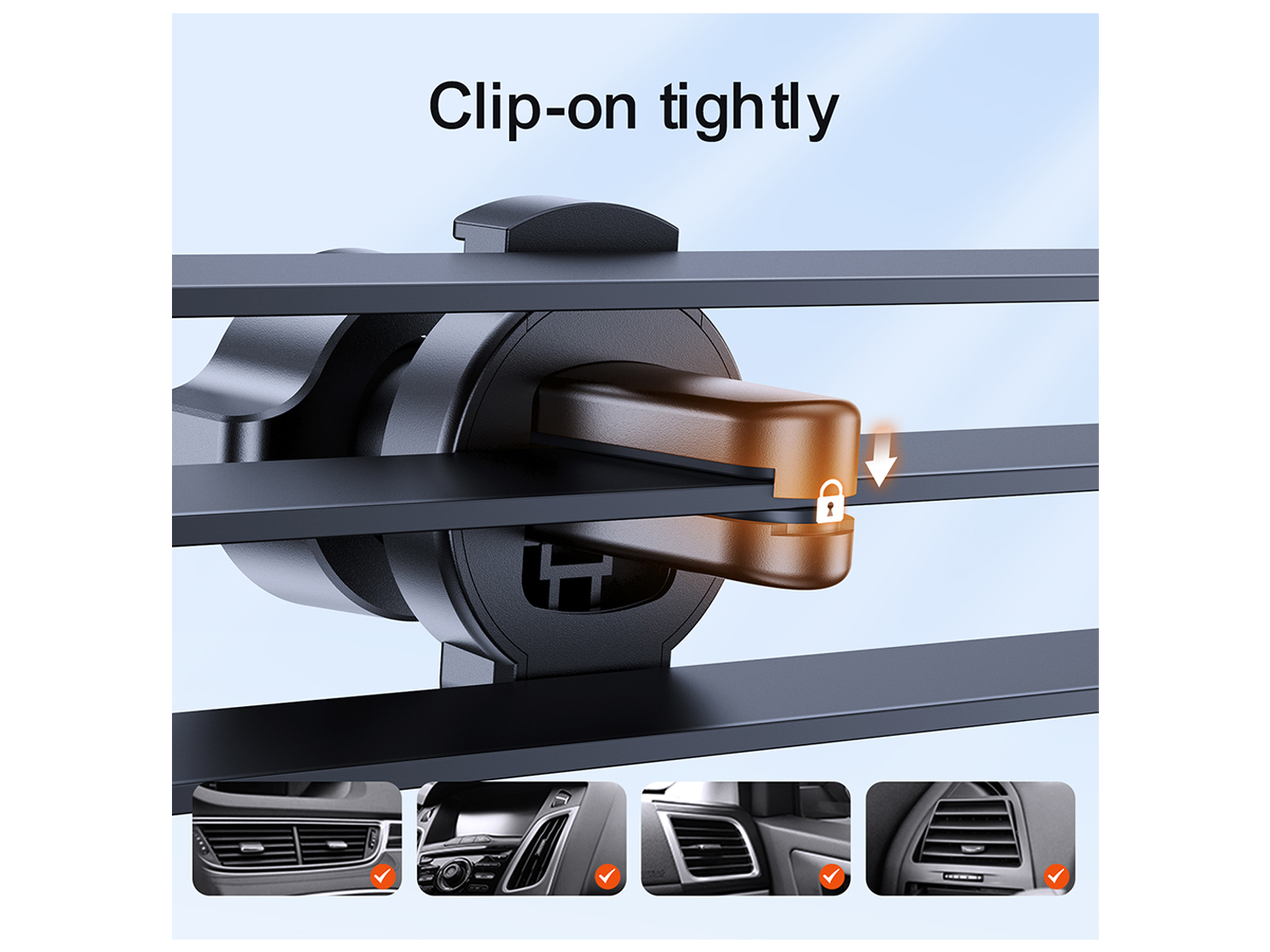 Auto nosač Joyroom JR-ZS283 Vent, 4.7inch - 6.7inch, Crni