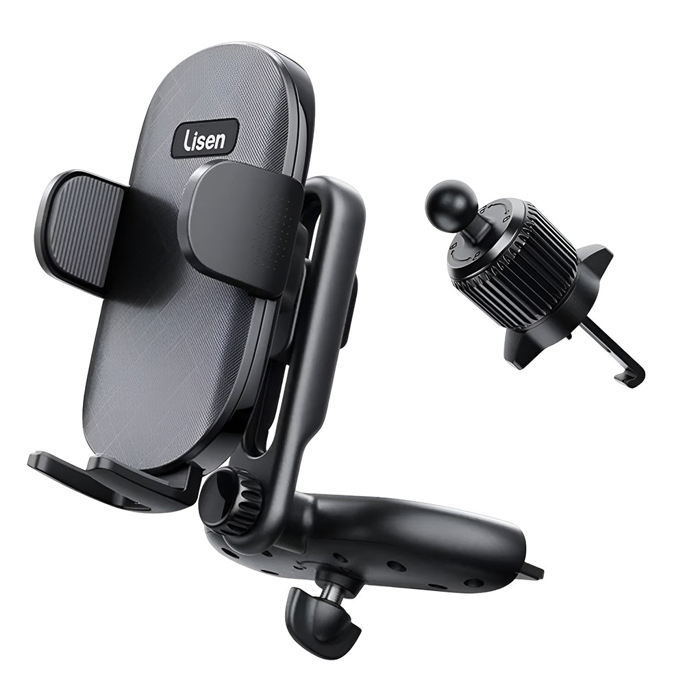 Auto nosač Lisen 2u1, 4.7inch - 7.2inch, Crni YL0222040016